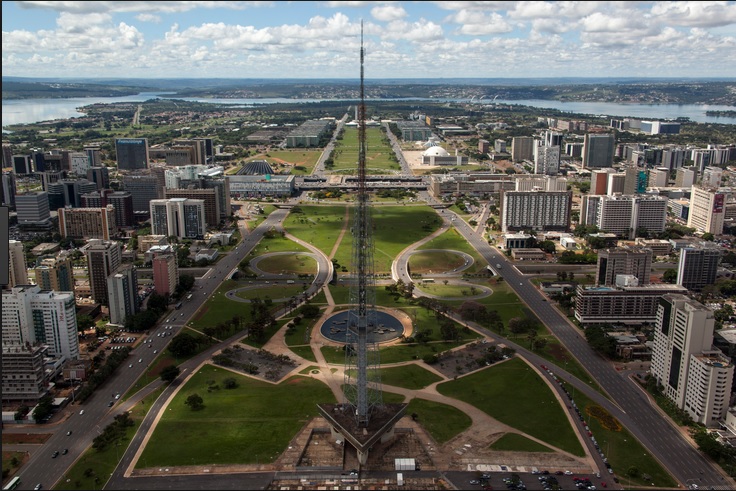 Vista aérea de Brasília